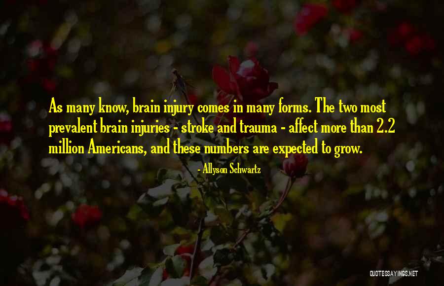 Brain Stroke Quotes By Allyson Schwartz Brain Stroke Quotes By Allyson Schwartz