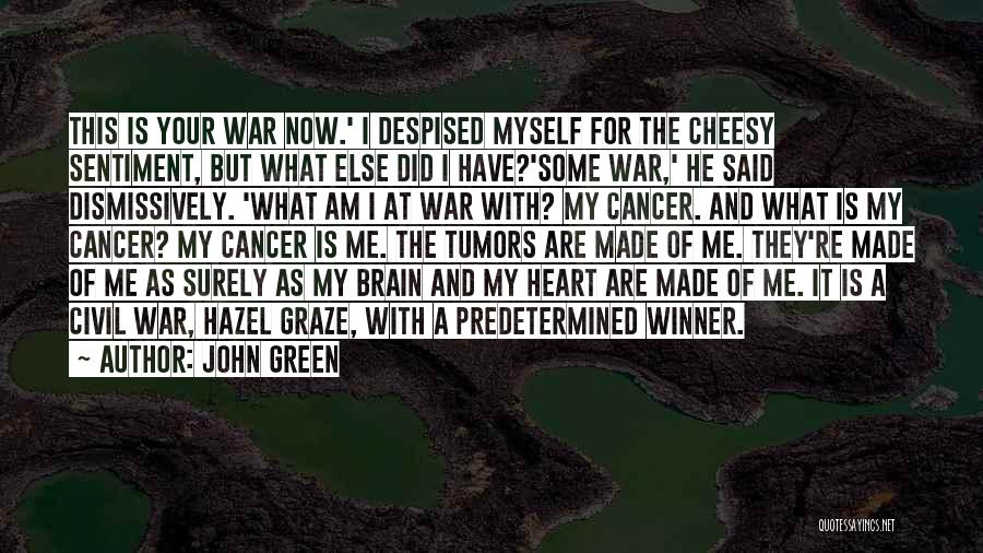 Brain Tumors Quotes By John Green