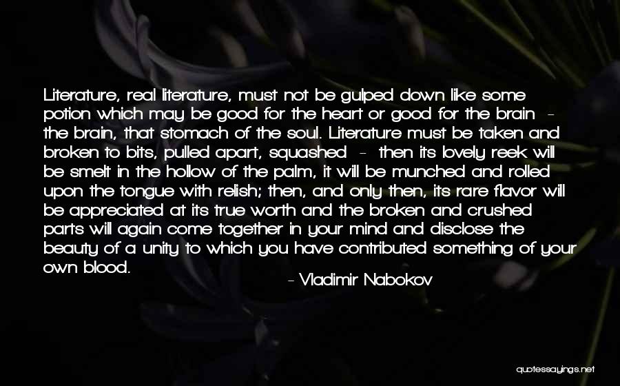 Brain Without Beauty Quotes By Vladimir Nabokov