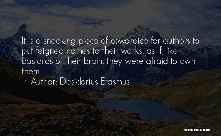 Brain Works Quotes By Desiderius Erasmus