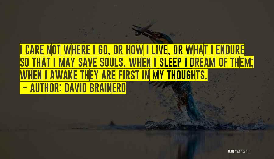 Brainerd Quotes By David Brainerd