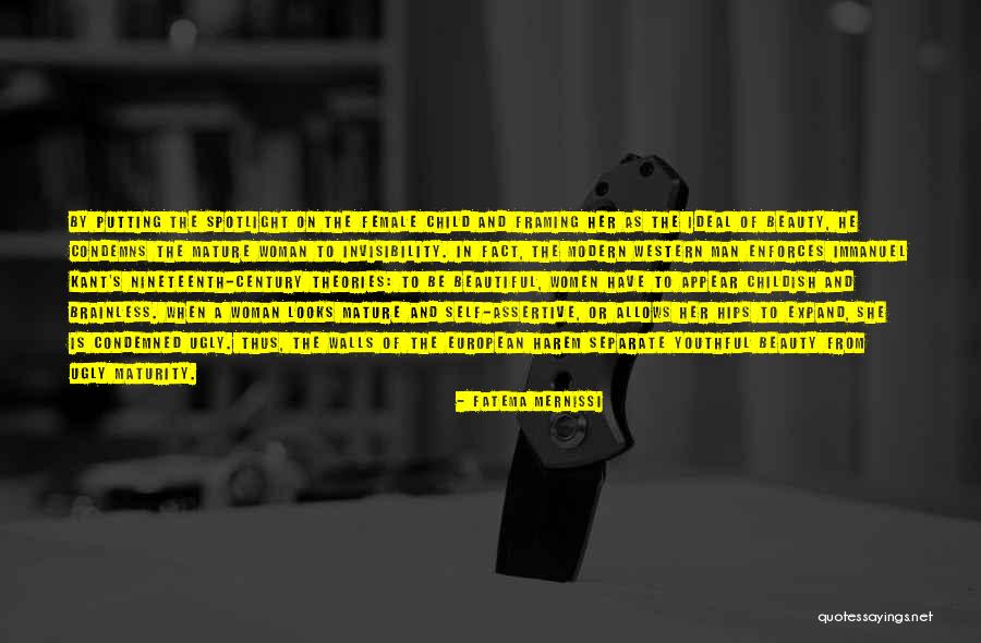 Brainless Woman Quotes By Fatema Mernissi Brainless Woman Quotes By Fatema Mernissi
