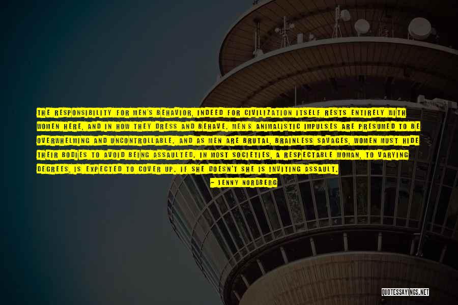 Brainless Woman Quotes By Jenny Nordberg Brainless Woman Quotes By Jenny Nordberg