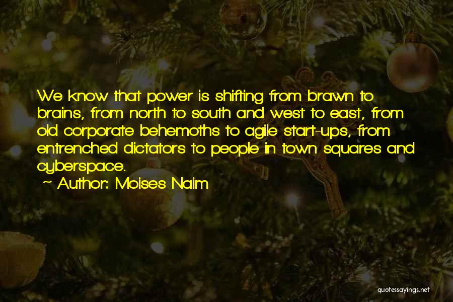 Brains Versus Brawn Quotes By Moises Naim