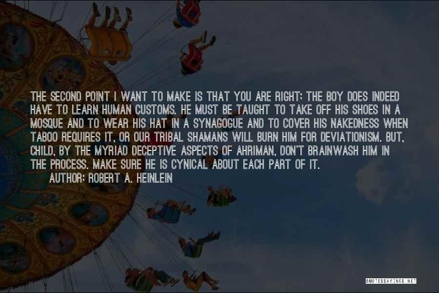 Brainwash Quotes By Robert A. Heinlein