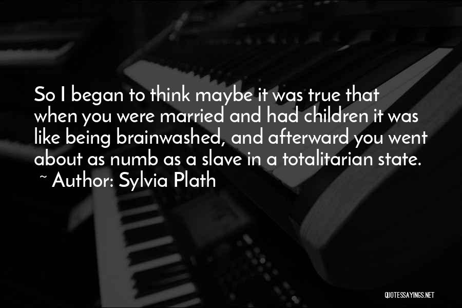 Brainwashed Quotes By Sylvia Plath