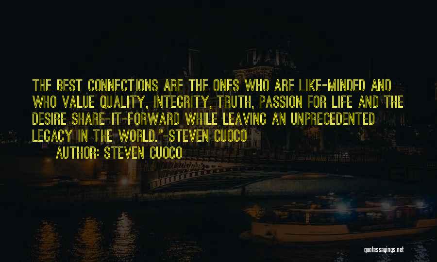 Brainy Inspirational Life Quotes By Steven Cuoco