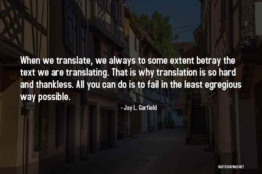 Bramanti Athletic Center Quotes By Jay L. Garfield Bramanti Athletic Center Quotes By Jay L. Garfield