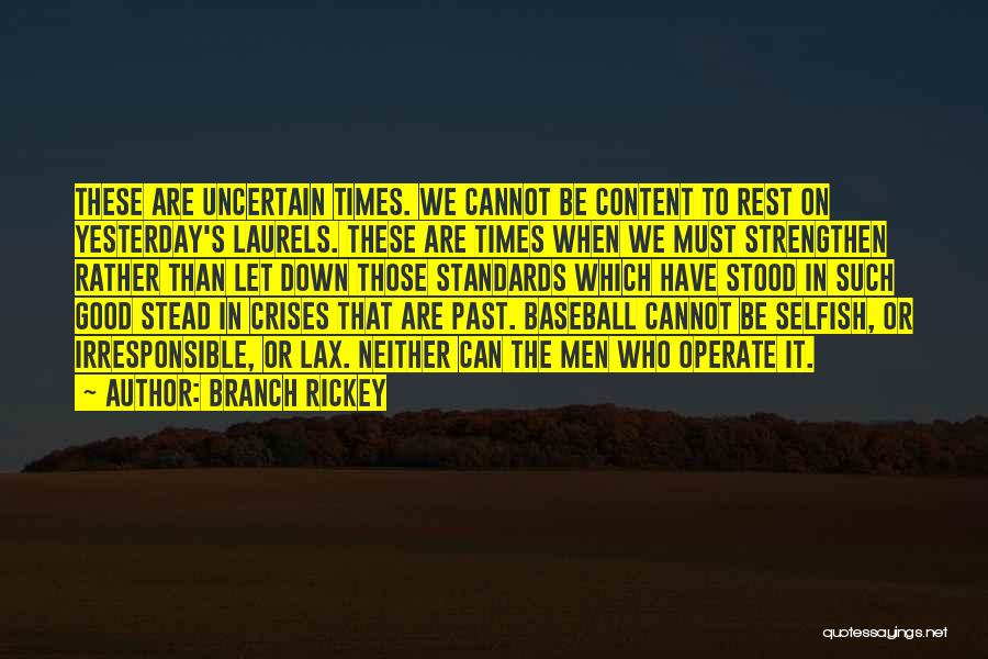 Branch Rickey Quotes 1812876