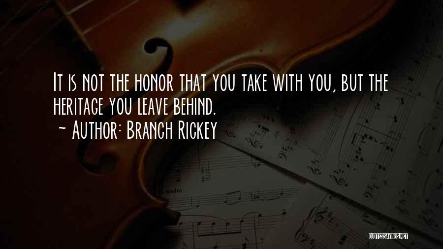 Branch Rickey Quotes 229269