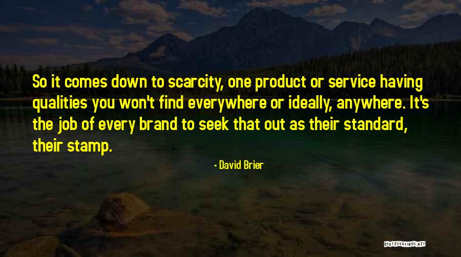 Brand Culture Quotes By David Brier