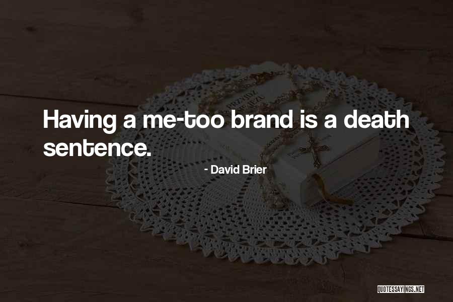 Brand Culture Quotes By David Brier