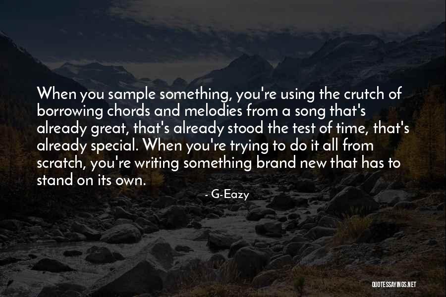 Brand New Song Quotes By G-Eazy Brand New Song Quotes By G-Eazy