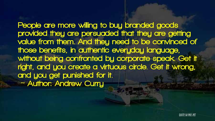 Branded Quotes By Andrew Curry