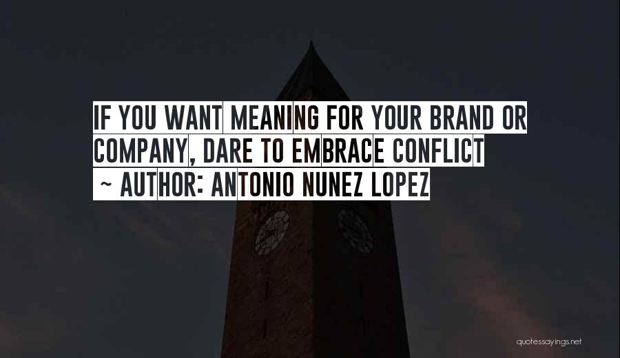 Branded Quotes By Antonio Nunez Lopez