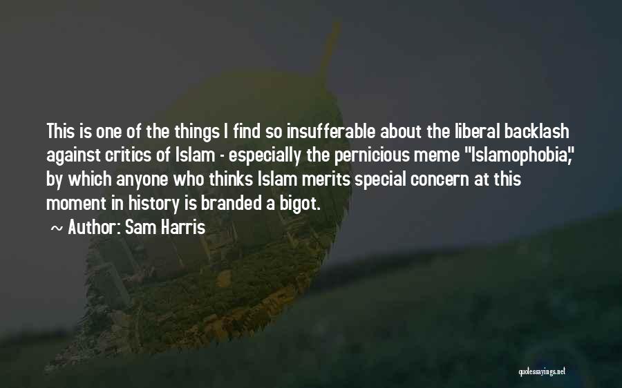 Branded Things Quotes By Sam Harris