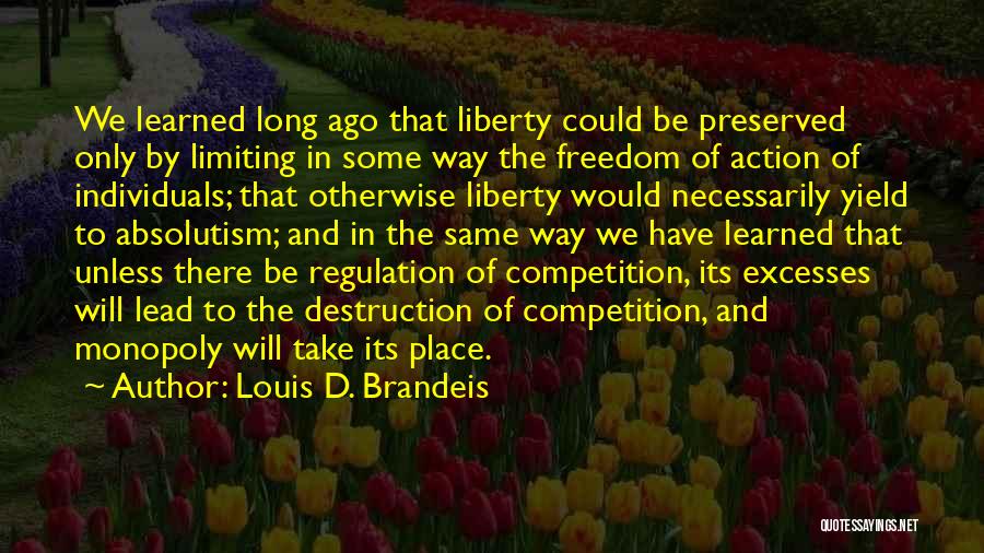 Brandeis Quotes By Louis D. Brandeis