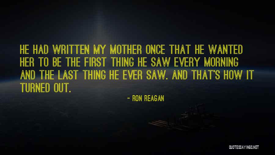 Brandende Quotes By Ron Reagan Brandende Quotes By Ron Reagan
