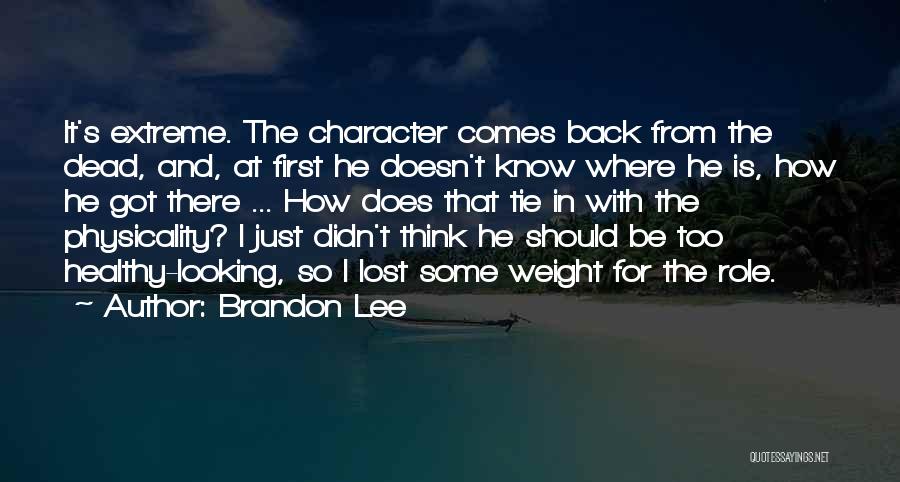 Brandon Lee Quotes 1876536