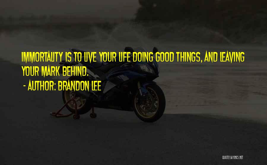 Brandon Lee Quotes 2043349