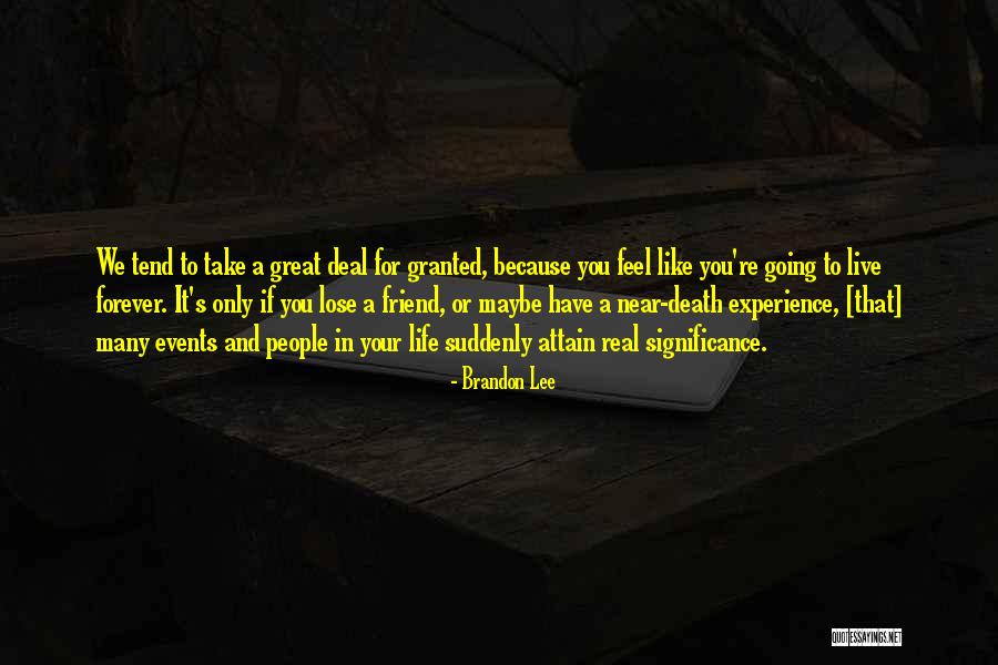 Brandon Lee Quotes 717479 Brandon Lee Quotes 717479