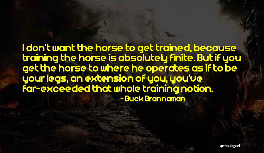 Brannaman Quotes By Buck Brannaman