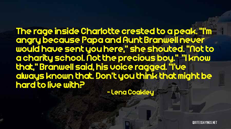 Branwell Bronte Quotes By Lena Coakley