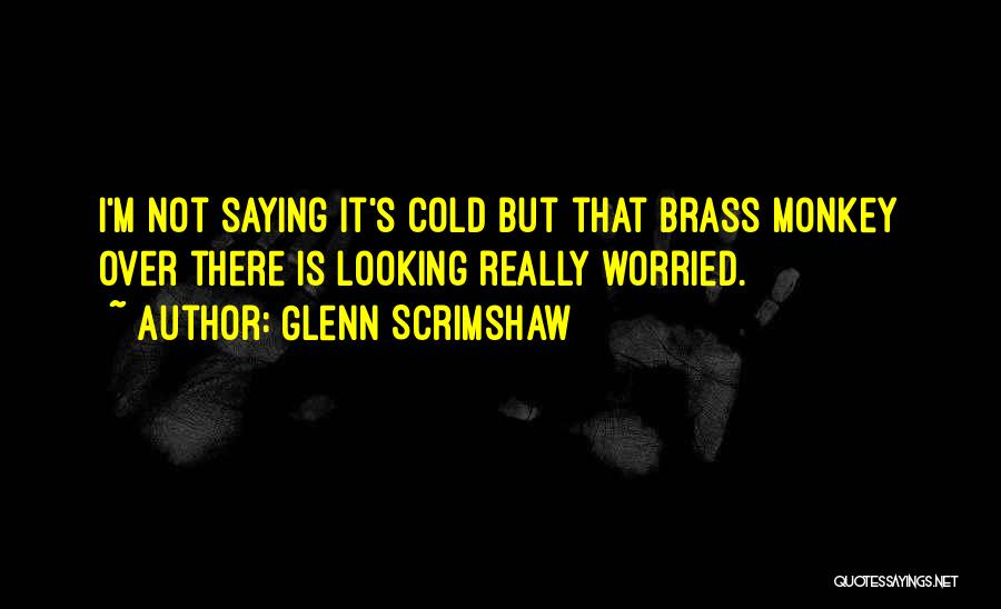 Brass Monkey Quotes By Glenn Scrimshaw