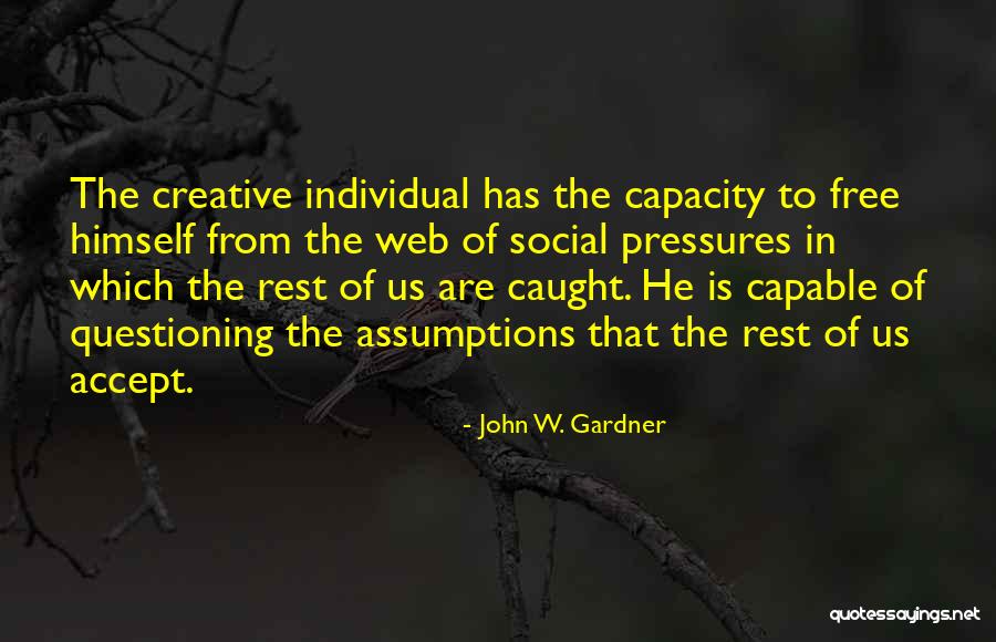 Brauneis Klauser Quotes By John W. Gardner Brauneis Klauser Quotes By John W. Gardner