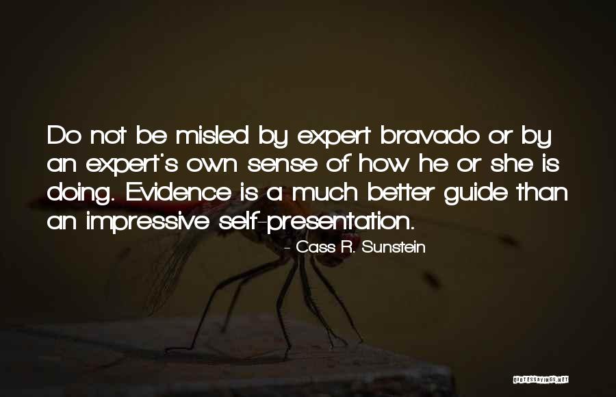 Bravado Quotes By Cass R. Sunstein