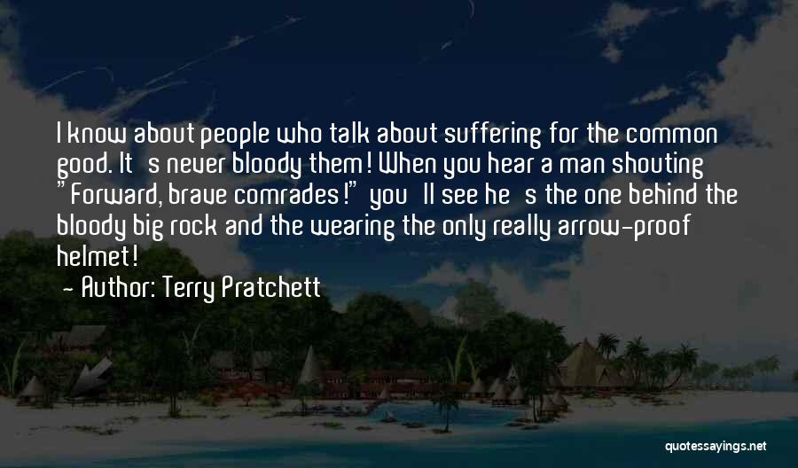 Brave Man Quotes By Terry Pratchett