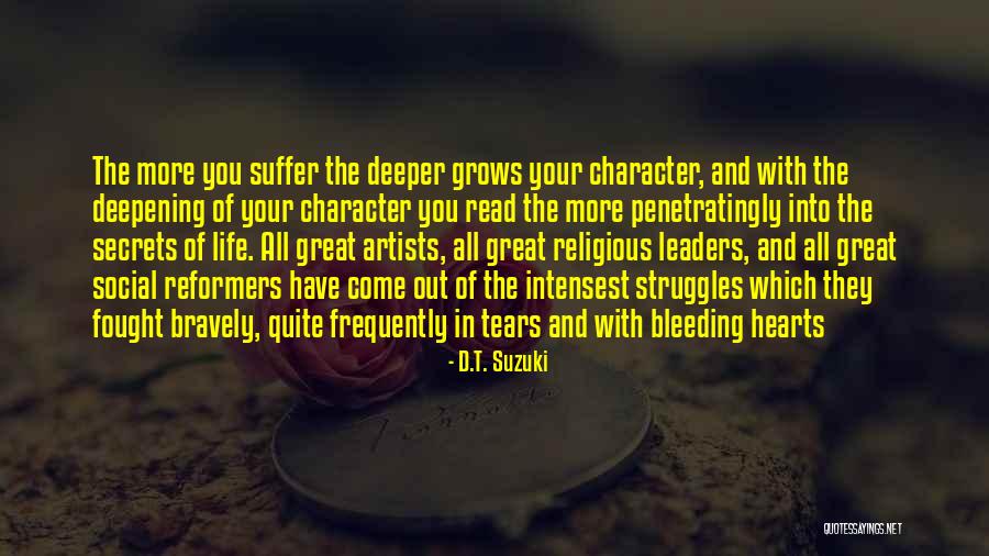 Bravely Quotes By D.T. Suzuki Bravely Quotes By D.T. Suzuki