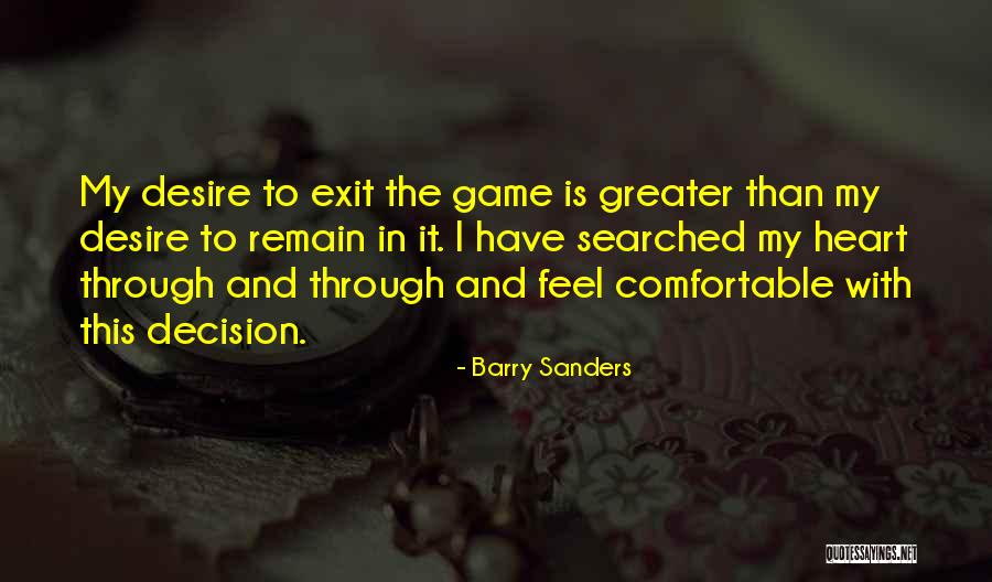 Brawlers Game Quotes By Barry Sanders Brawlers Game Quotes By Barry Sanders