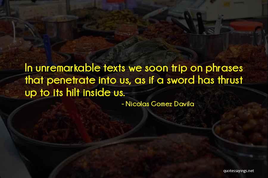 Brazan Quotes By Nicolas Gomez Davila Brazan Quotes By Nicolas Gomez Davila
