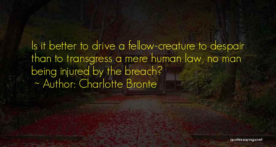 Breach Quotes By Charlotte Bronte