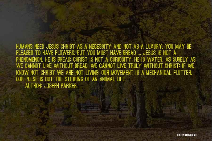 Bread And Life Quotes By Joseph Parker