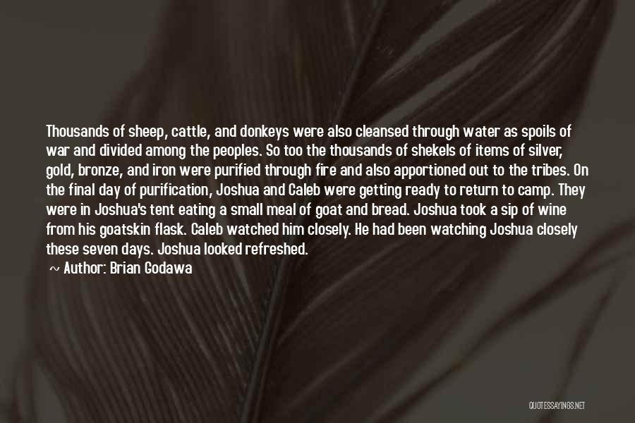 Bread And Wine Quotes By Brian Godawa