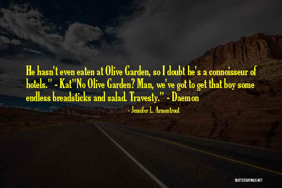 Breadsticks Quotes By Jennifer L. Armentrout