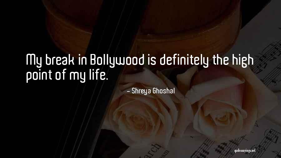 Break Even Point Quotes By Shreya Ghoshal