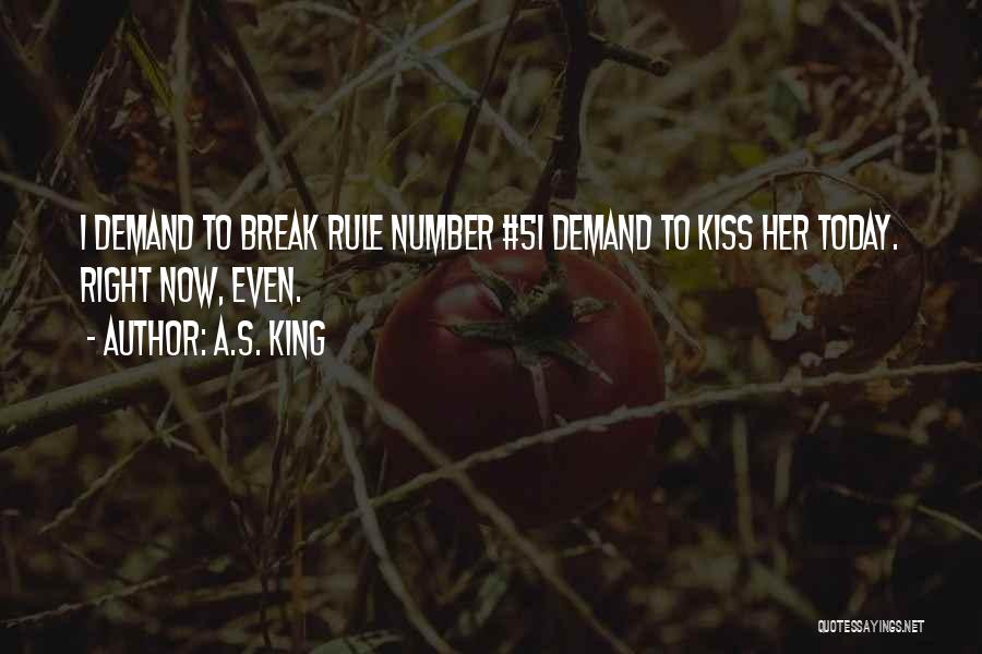 Break Even Quotes By A.S. King