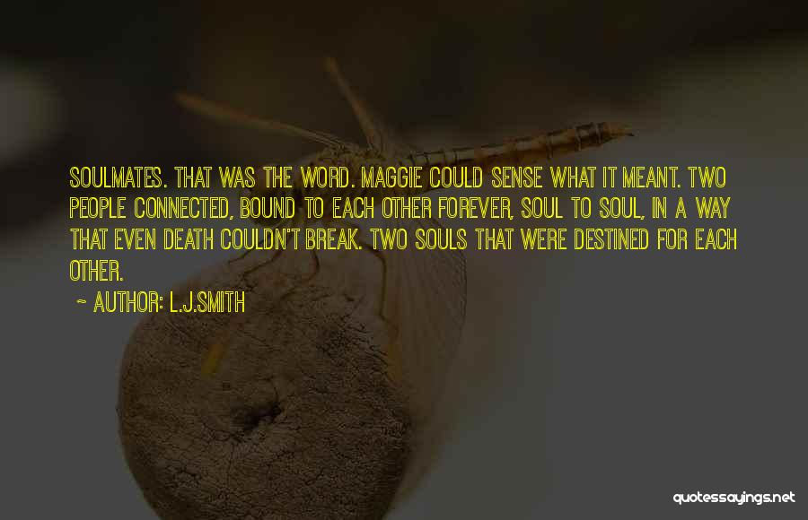 Break Even Quotes By L.J.Smith