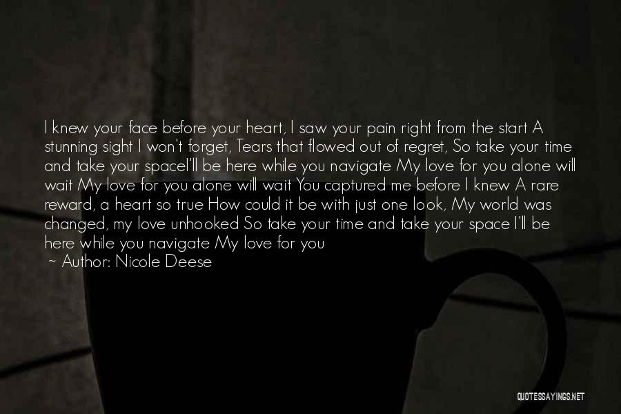 Break From Love Quotes By Nicole Deese