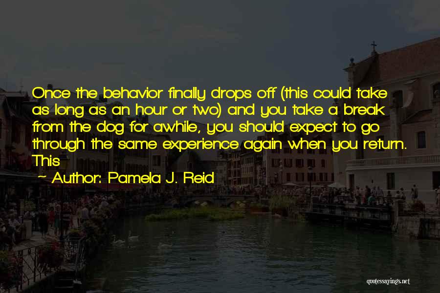 Break Off Quotes By Pamela J. Reid