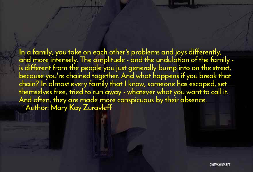 Break The Chain Quotes By Mary Kay Zuravleff