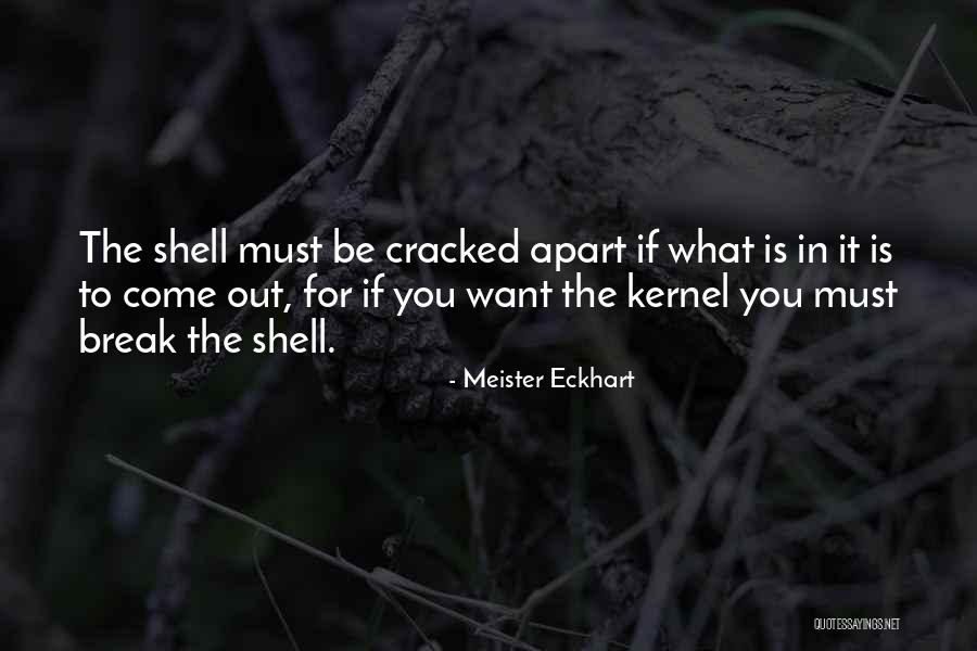 Break The Shell Quotes By Meister Eckhart Break The Shell Quotes By Meister Eckhart