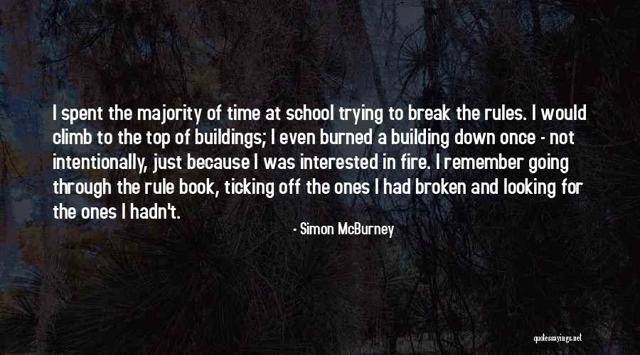 Break Through Quotes By Simon McBurney