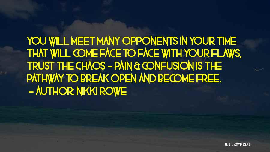 Break Trust Quotes By Nikki Rowe