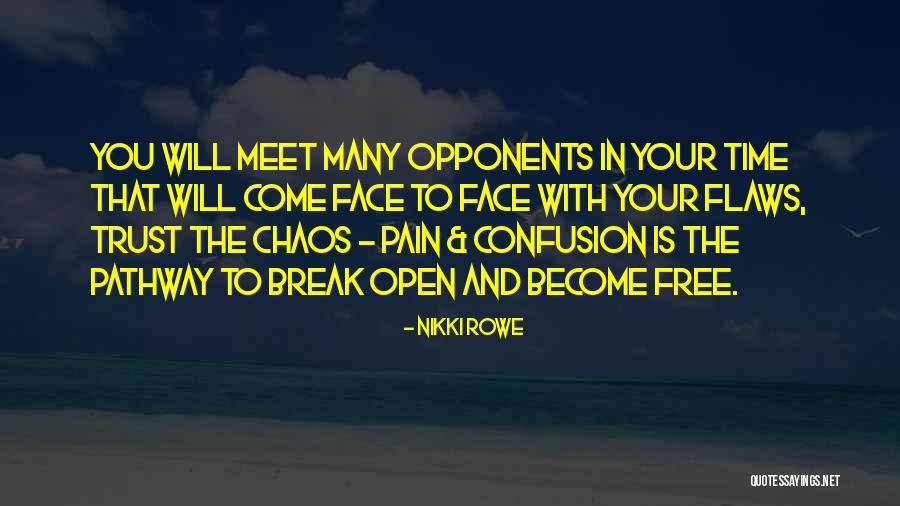 Break Trust Quotes By Nikki Rowe