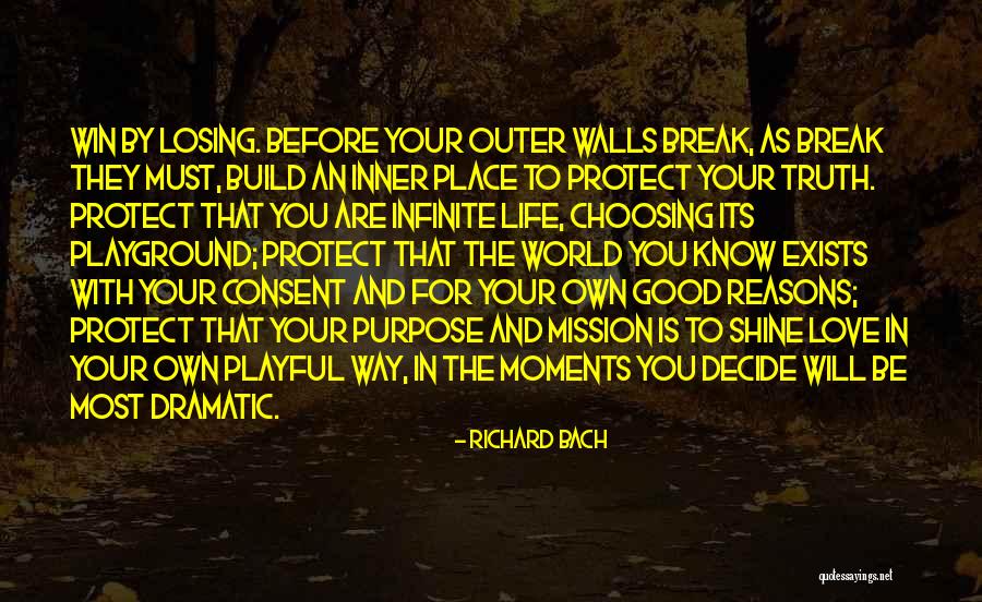 Break Walls Quotes By Richard Bach