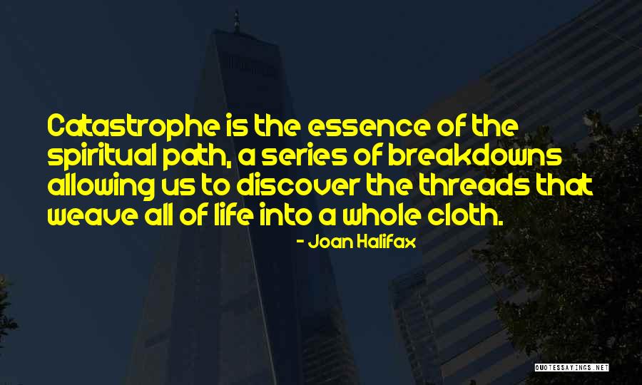 Breakdowns Quotes By Joan Halifax